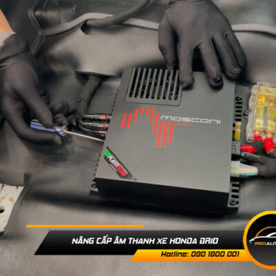 do am thanh xe honda brio 1 1