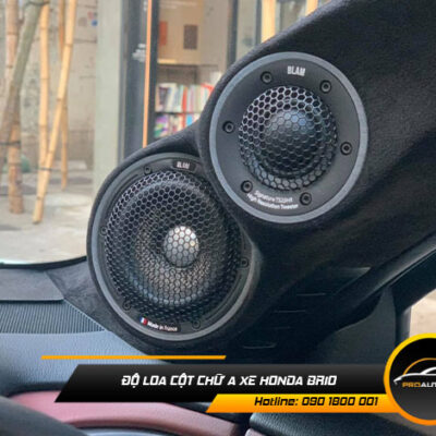 do am thanh xe honda brio 10