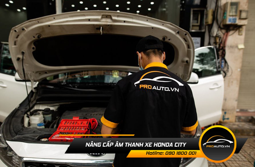 Giải pháp nâng cấp âm thanh xe Honda City