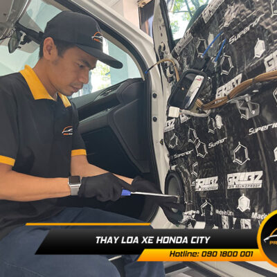 do am thanh xe honda city 9