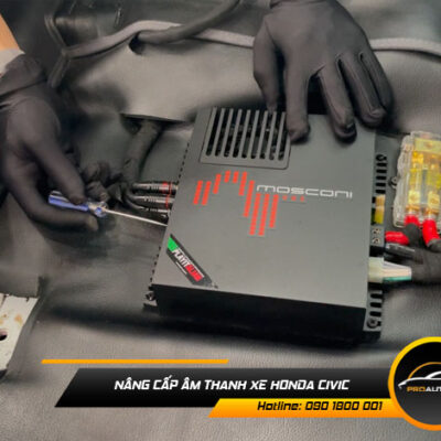 do am thanh xe honda civic 13 1