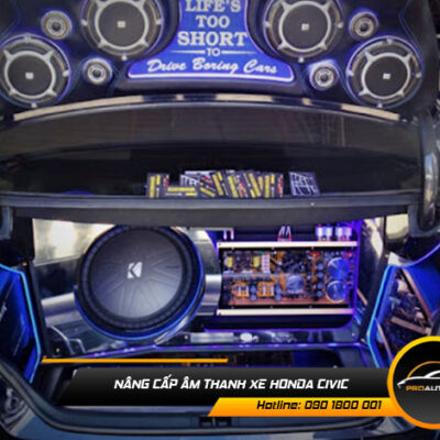 Độ Âm Thanh Xe Honda Civic