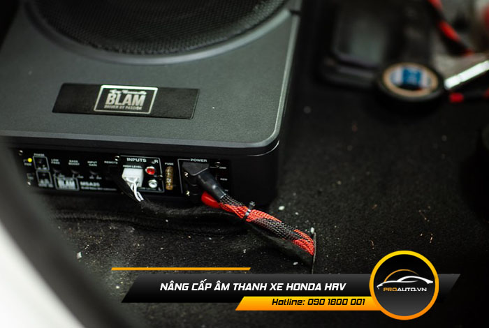 Nâng cấp âm thanh xe Honda HRV