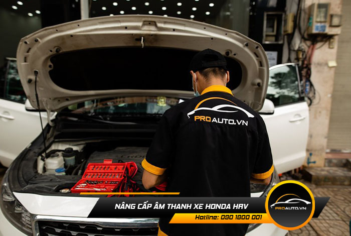 Giải pháp nâng cấp âm thanh xe Honda HRV