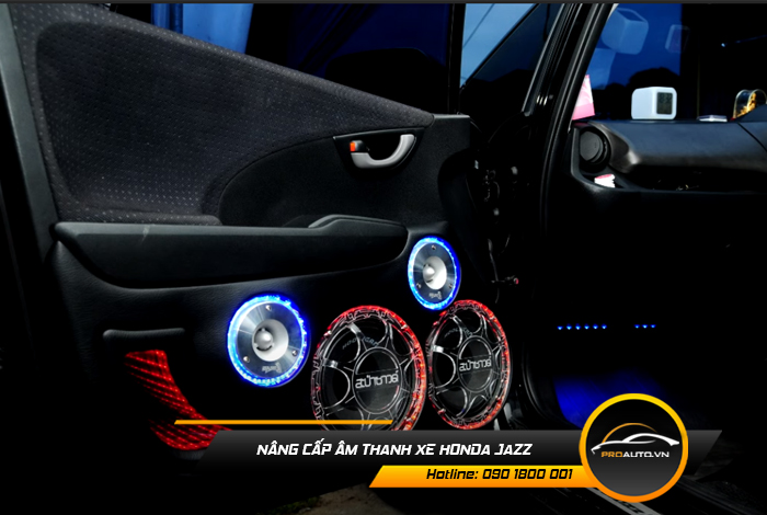 Bảng giá nâng cấp âm thanh xe Honda Jazz