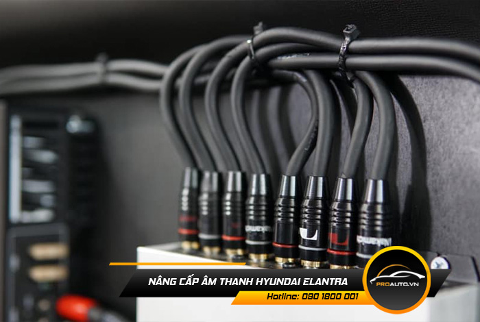 Bảng giá nâng cấp âm thanh xe Hyundai Elantra