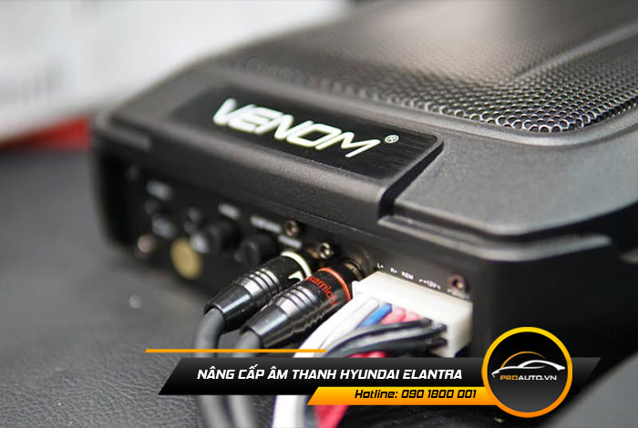 Giải pháp nâng cấp âm thanh xe Hyundai Elantra