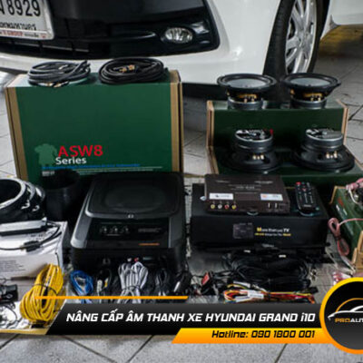 Độ Âm Thanh Xe Hyundai Grand i10