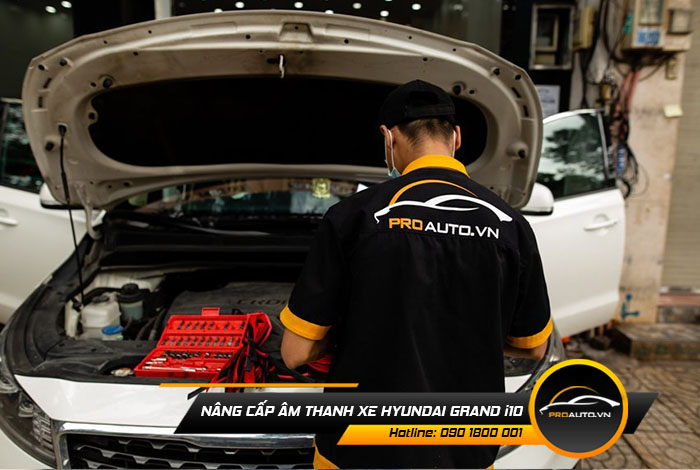 Giải pháp nâng cấp âm thanh xe Hyundai Grand i10