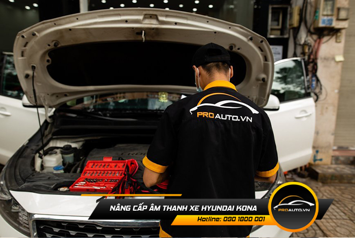 Giải pháp nâng cấp âm thanh xe Hyundai Kona