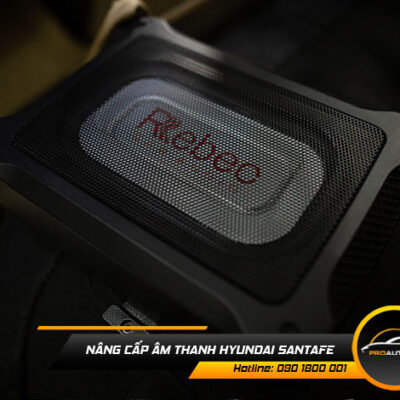 do am thanh xe hyundai santafe h10