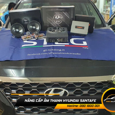 Độ Âm Thanh Xe Hyundai SantaFe
