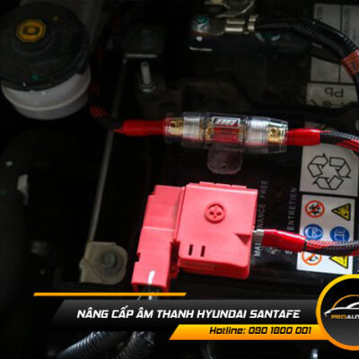 do am thanh xe hyundai santafe h9