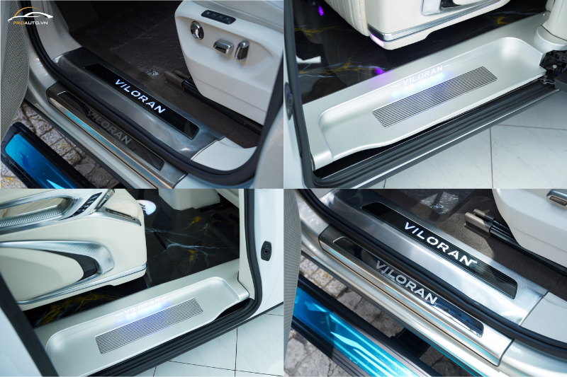 Độ bệ bước chân xe Volkswagen Viloran