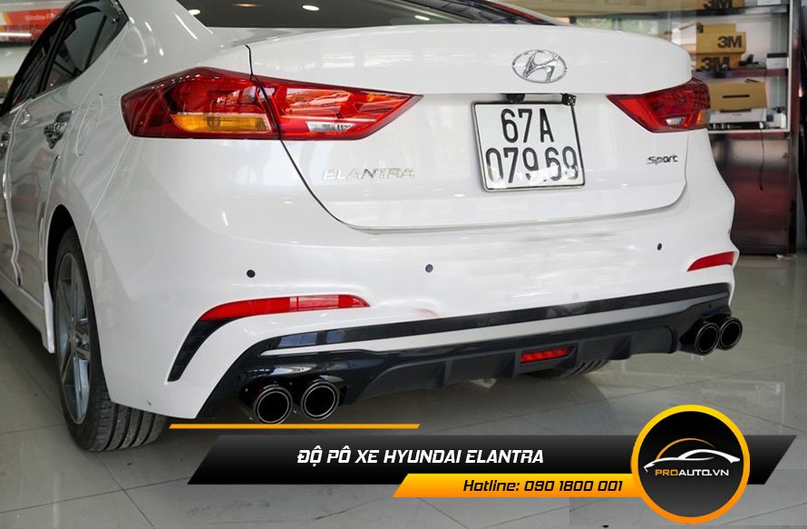 Độ pô xe Hyundai Elantra