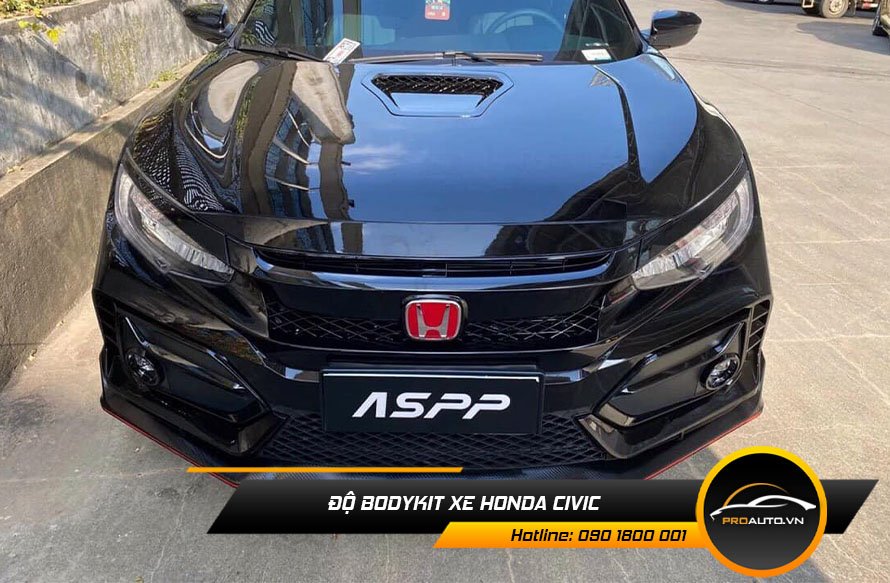 Độ body kit xe Honda Civic