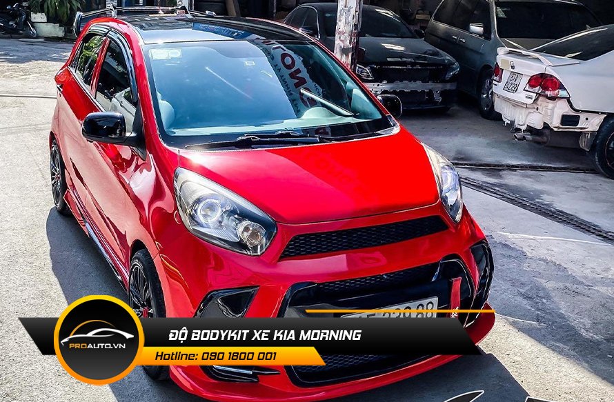 Độ body kit xe Kia Morning