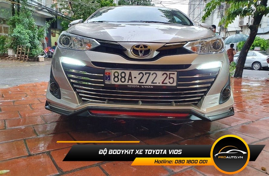 Độ body kit xe Toyota Vios