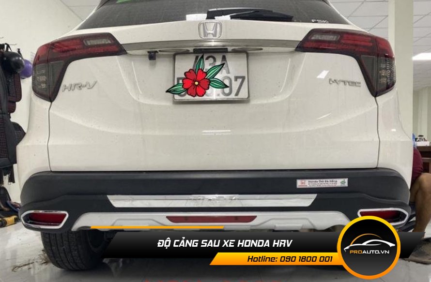 Ốp cản sau xe Honda HRV