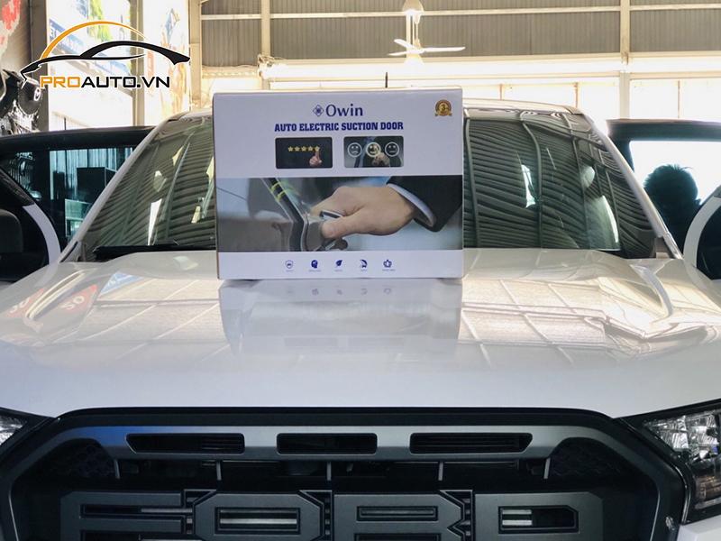 Độ cửa hít ô tô xe Ford Ranger