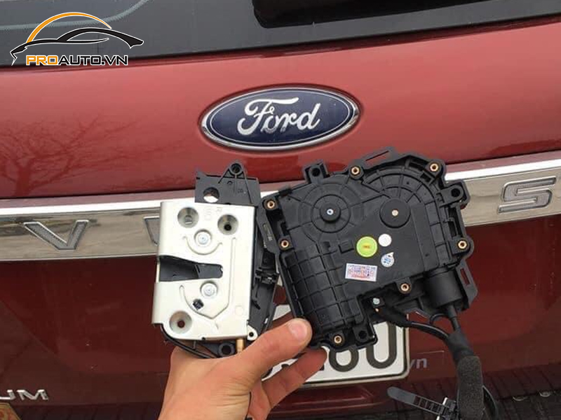 Độ Cửa Hít Ô Tô Xe Ford Explorer - Ảnh 7