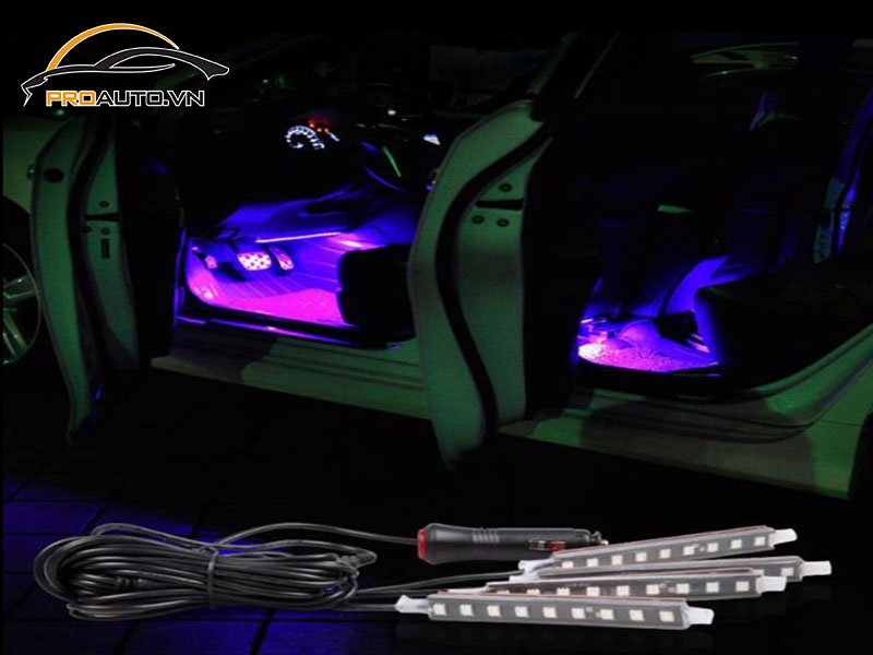 Độ đèn LED nội thất xe Ford EcoSport