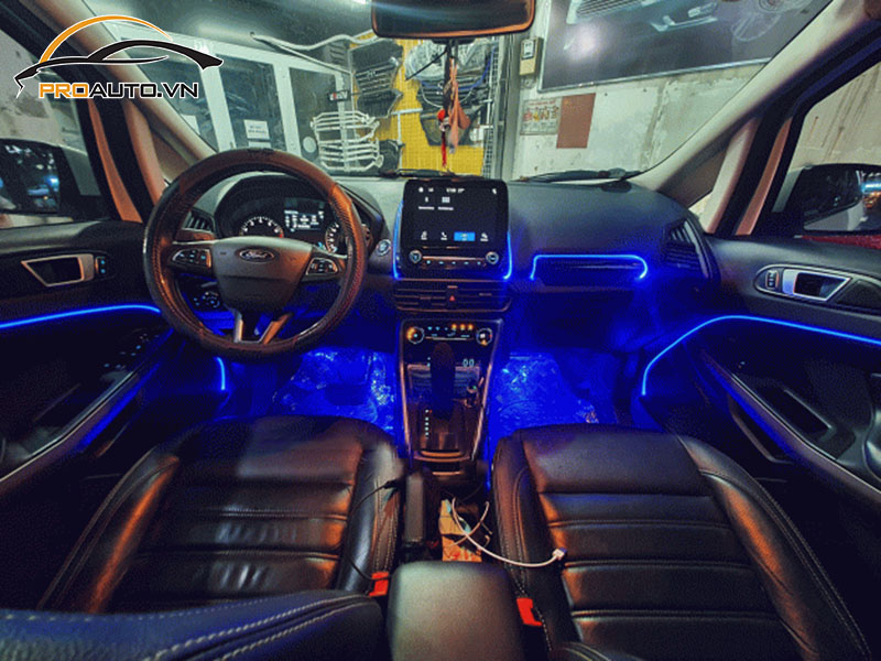 Độ đèn LED nội thất xe Ford EcoSport