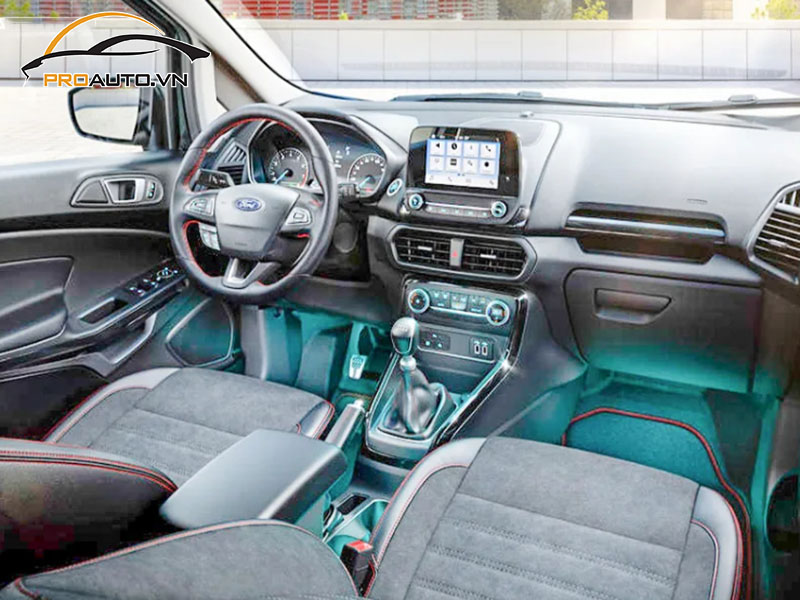 Độ đèn LED nội thất xe Ford EcoSport