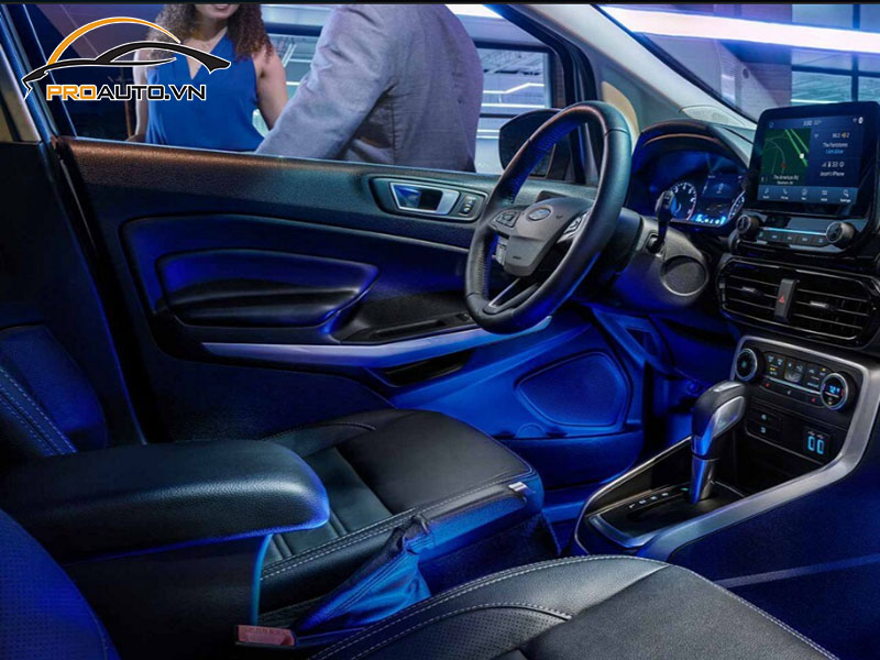 Độ đèn LED nội thất xe Ford EcoSport