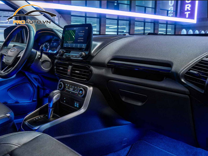 Độ đèn LED nội thất xe Ford EcoSport