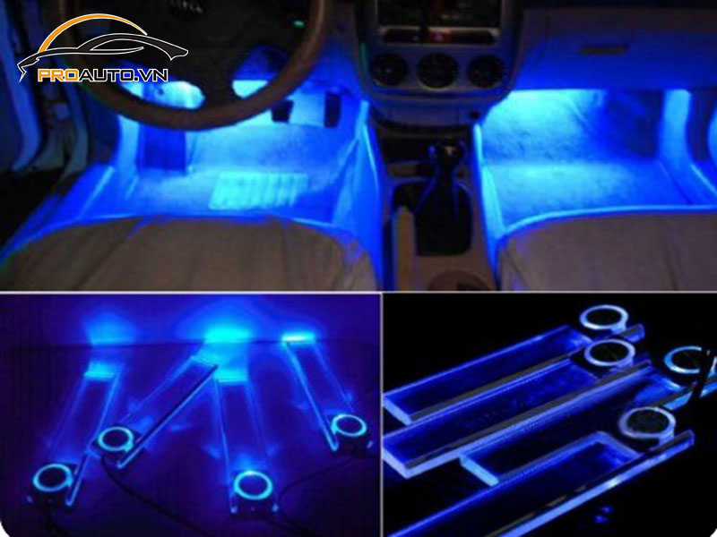 Độ đèn LED nội thất xe Ford Escape