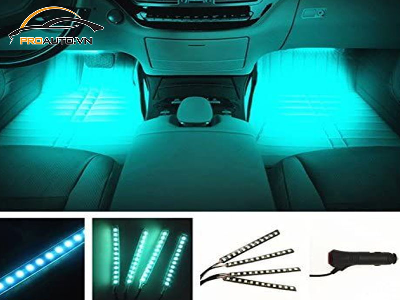 Độ đèn LED nội thất xe Ford Escape