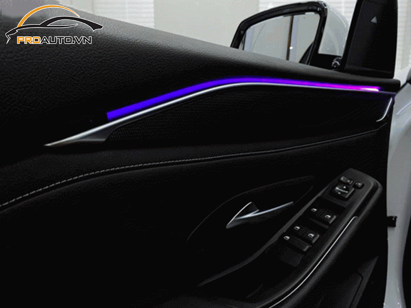 Độ đèn LED nội thất xe Hyundai Genesis