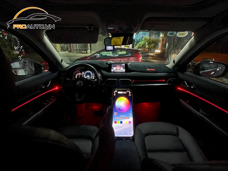 Độ LED nội thất cho xe ô tô