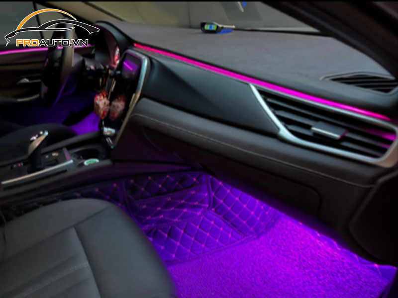 Độ đèn LED chiếu gầm taplo