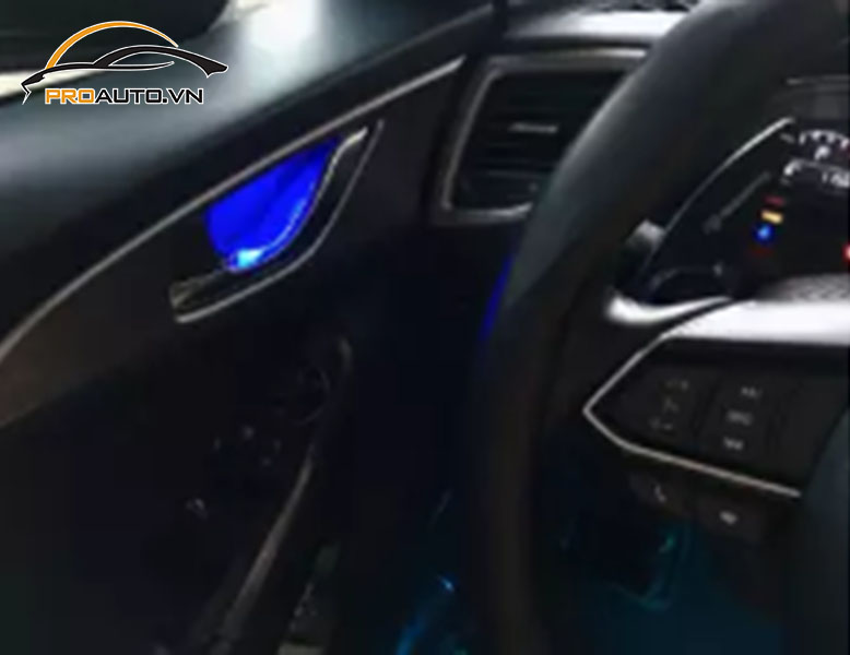 Độ đèn LED nội thất xe Toyota Altis