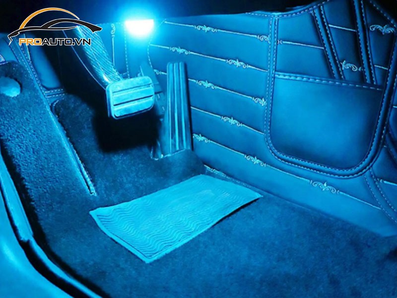 Độ đèn LED chiếu gầm taplo