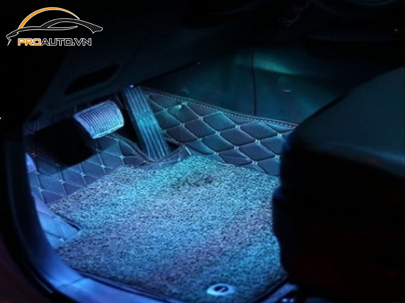 Độ đèn LED chiếu gầm taplo