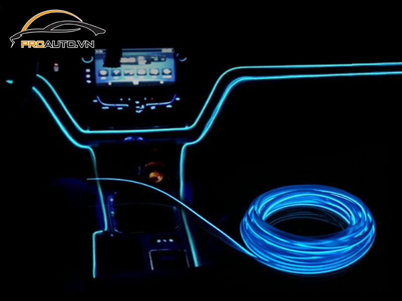 Độ đèn LED nội thất xe Toyota Wigo