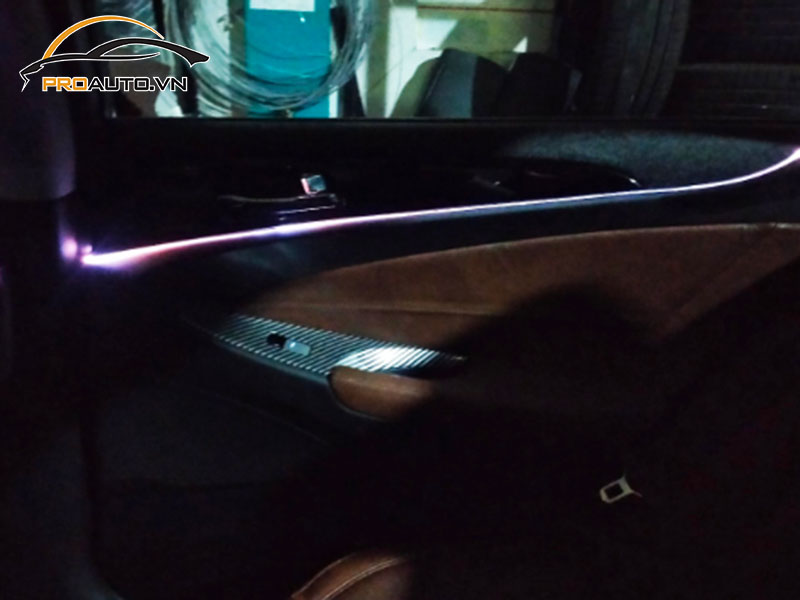 Độ đèn LED nội thất xe Toyota Wigo