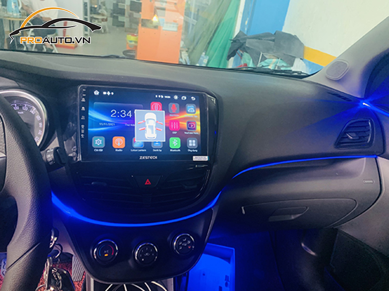 Độ đèn LED nội thất xe Vinfast Fadil