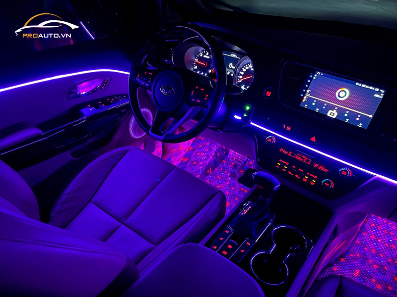 Độ đèn nội thất ô tô