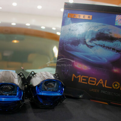 Độ Đèn Ô Tô Bi Laser Aozoom Megalodon
