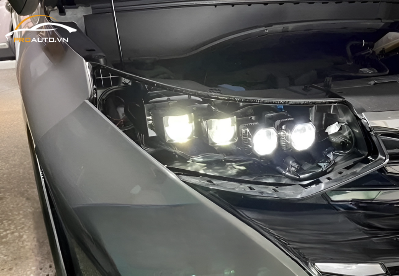                                                Độ đèn ô tô là gì? 