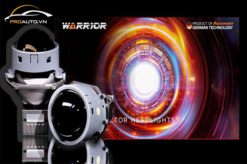 Độ đèn ô tô Laser Iron Light 