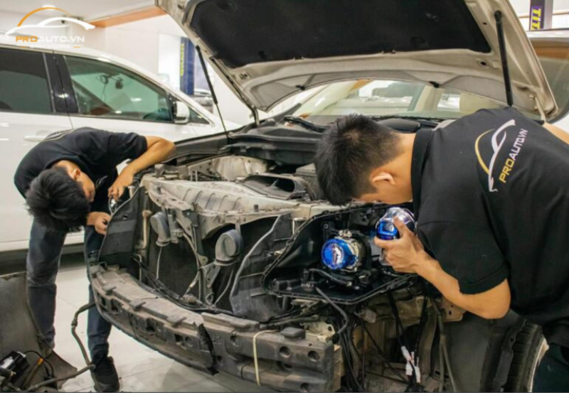 Độ đèn ô tô tại PROAUTO.VN