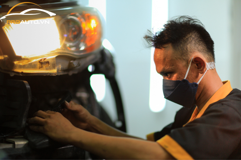 Độ đèn tăng sáng cho ô tô