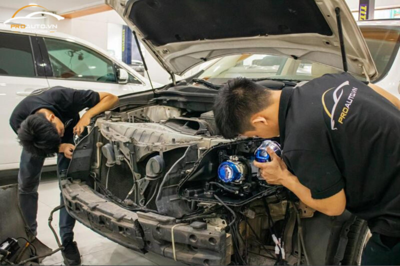 Độ đèn tăng sáng ô tô tại PROAUTO.VN