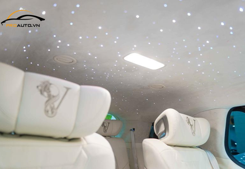 Độ đèn trần ánh sao choxe Hyundai Solati 
