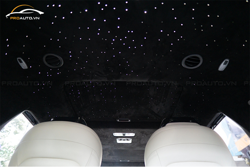 Độ đèn trần ánh sao xe ô tô